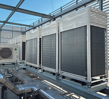 個別空調の高効率化