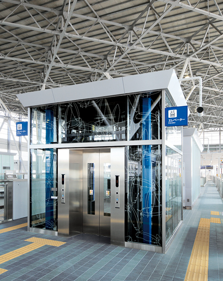 九州新幹線新鳥栖駅 新設 施工事例 東芝エレベータ株式会社 九州新幹線新鳥栖駅 新設 施工事例 東芝エレベータ株式会社