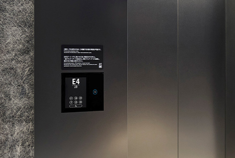 のりば行先階登録装置