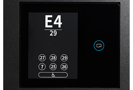 のりば行先階登録装置