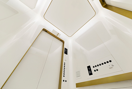 乗用17人乗りエレベーター・かご室天井