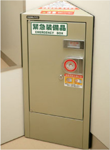 エレベーター用防災キャビネット