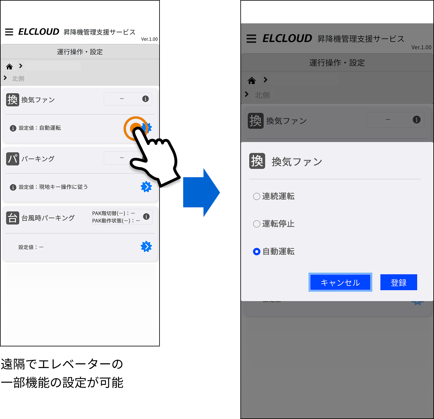 遠隔操作