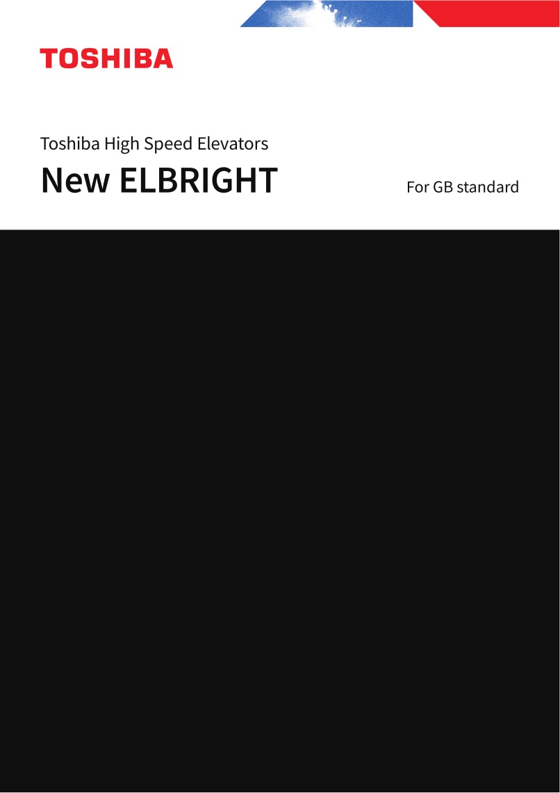 New ELBRIGHT For GB standard Digital Catalog TOSHIBA ELEVATOR AND