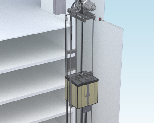 Rope Elevators (with machine room)