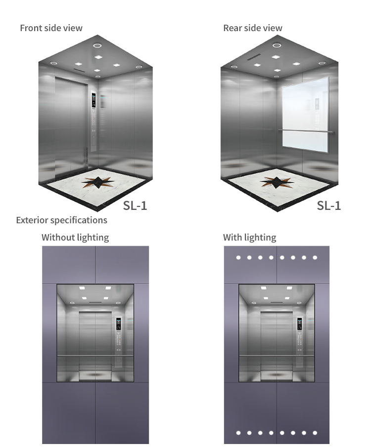 Simplified observation elevator