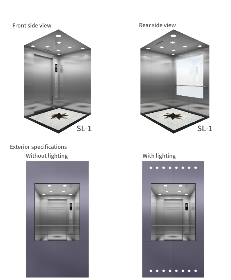 Simplified observation elevator