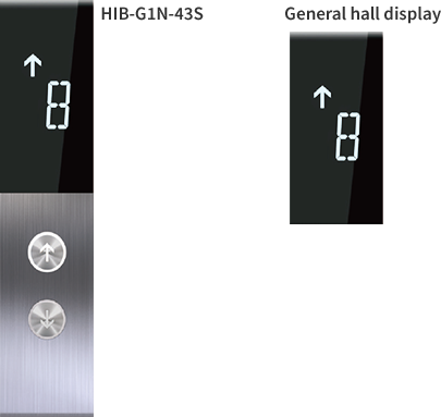 4.3 inch LCD segment for hall indicator