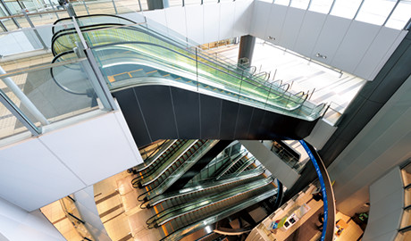 Exterior view of escalator (Urban Core)