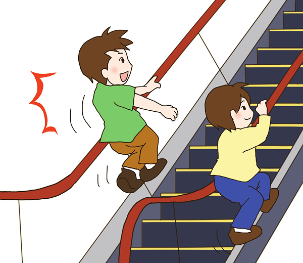 Do not climb onto or walk on the deck board.