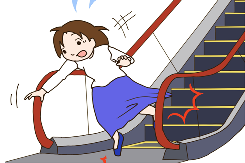 Do not ride while wearing long skirts or clothes that drag on the ground.