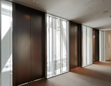 abeno harukas toshiba elevator and building systems corporation office elevator