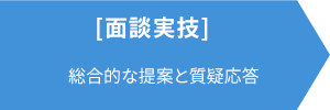  [面談実技]
総合的な提案と質疑応答対応