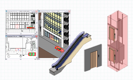 BIM昇降機設計・施工支援サービス