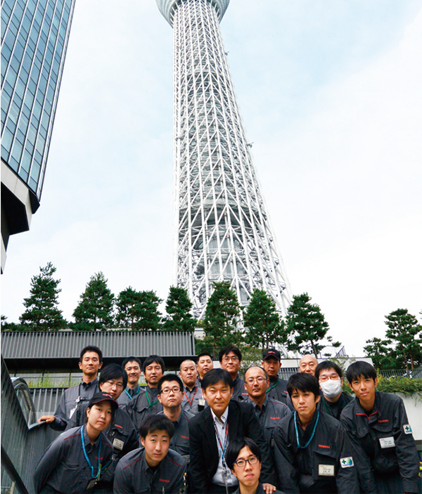東京スカイツリー 新卒採用 東芝エレベータ