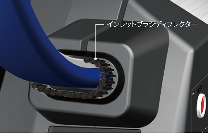 インレットブラシディフレクター